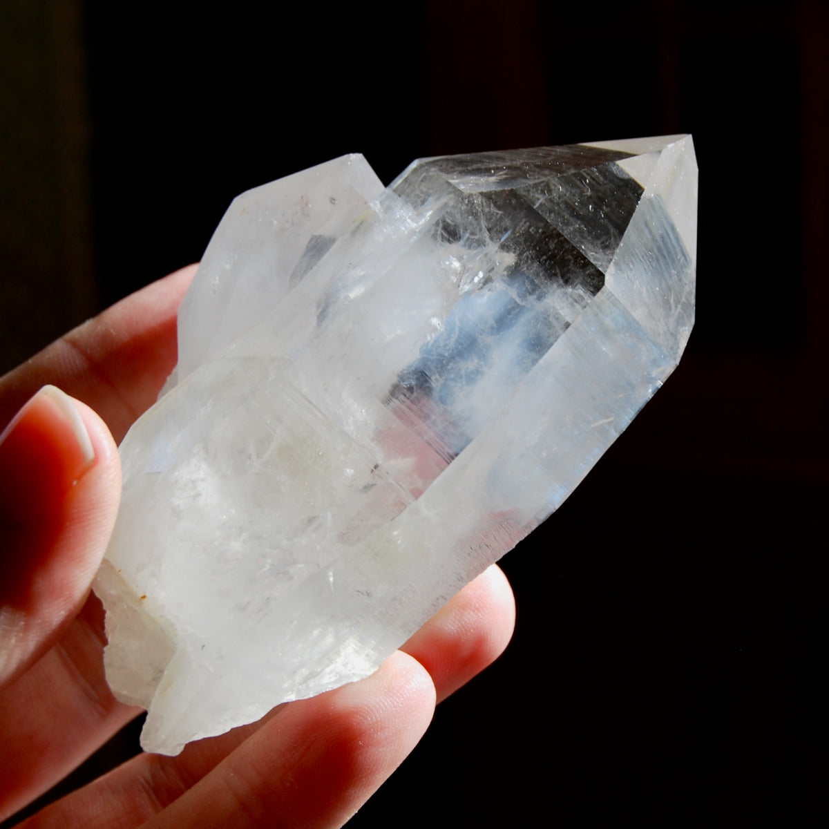 Colombian Blue Smoke Lemurian Crystal Starbrary Record Keepers