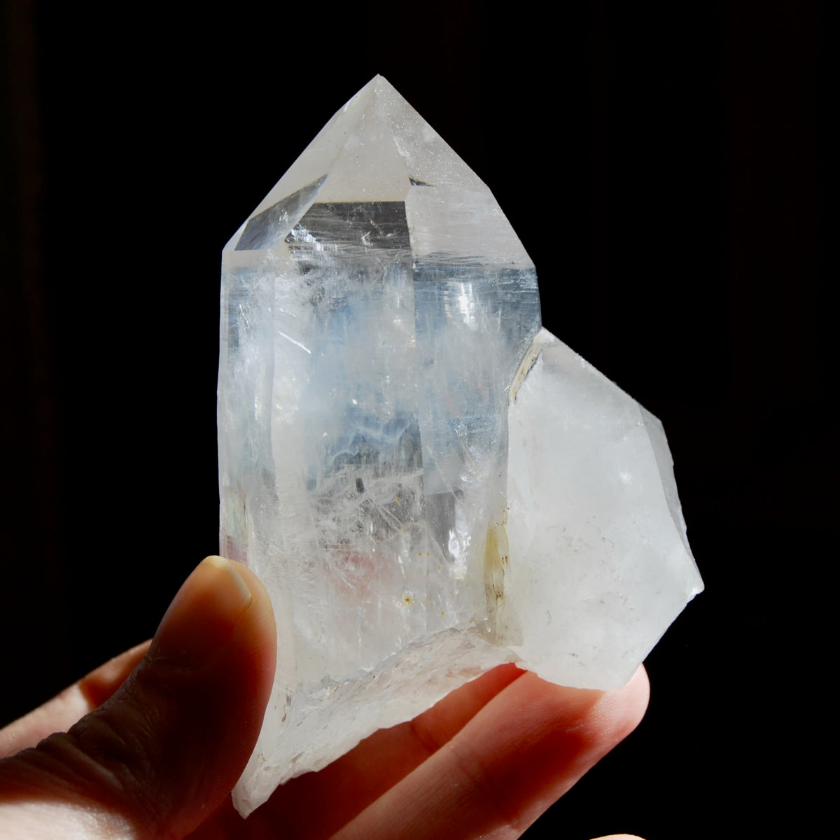 Colombian Blue Smoke Lemurian Crystal Starbrary Record Keepers
