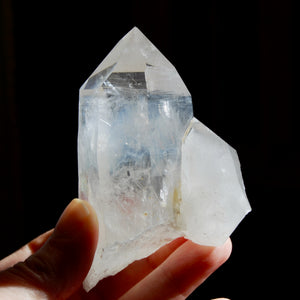 Colombian Blue Smoke Lemurian Crystal Starbrary Record Keepers