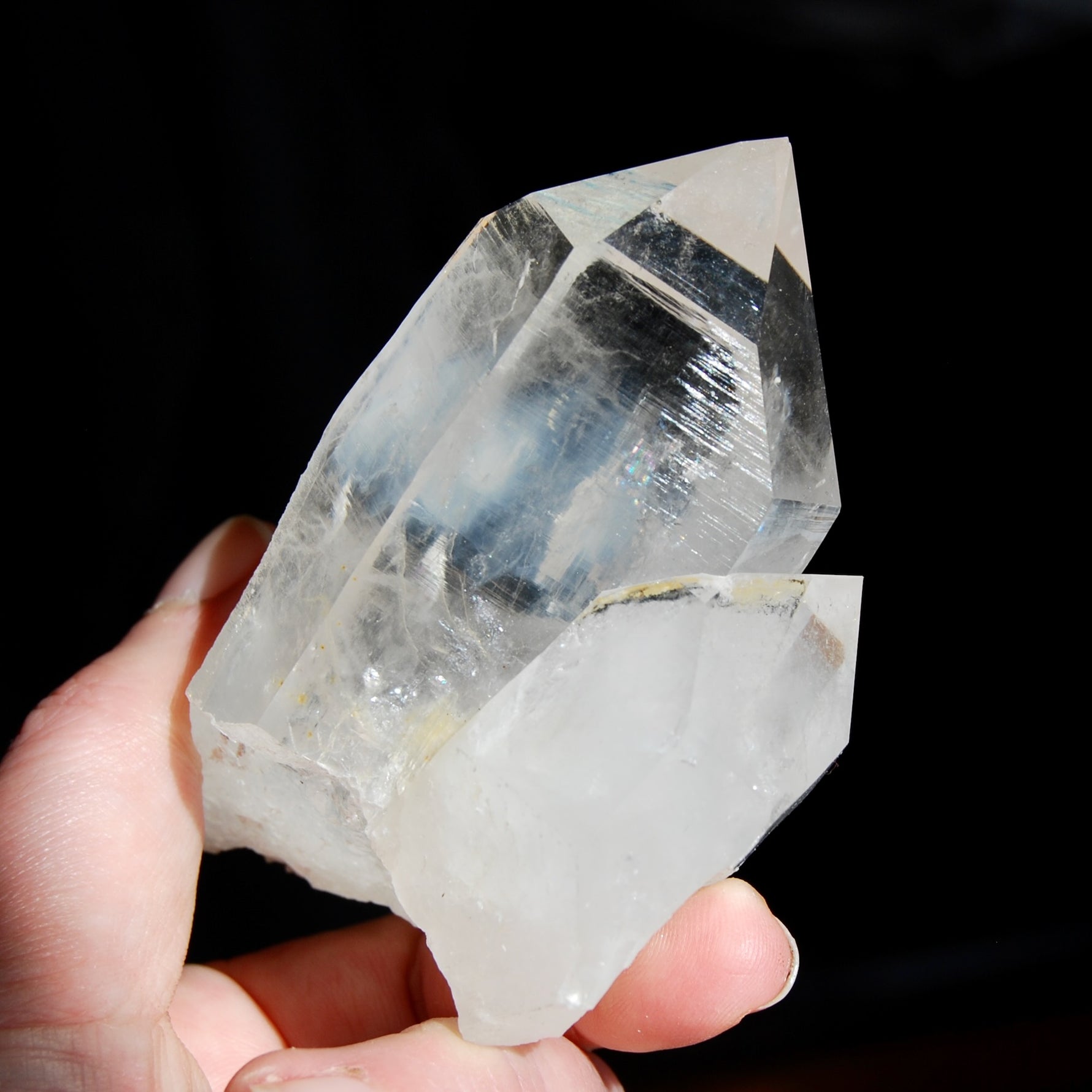 Colombian Blue Smoke Lemurian Crystal Starbrary Record Keepers
