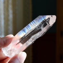 Load image into Gallery viewer, Record Keeper Transmitter Blades of Light Lemurian Quartz Crystal, Colombia
