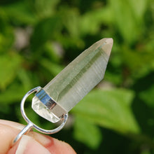 Load image into Gallery viewer, White Light Lemurian Seed Crystal Laser Pendant
