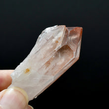 Load image into Gallery viewer, Isis Face Tantric Twin Strawberry Pink Lemurian Crystal
