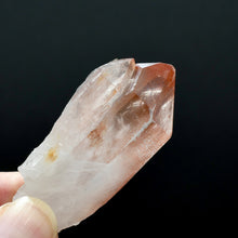 Load image into Gallery viewer,  Isis Face Tantric Twin Strawberry Pink Lemurian Crystal

