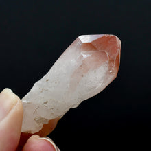 Load image into Gallery viewer, Isis Face Tantric Twin Strawberry Pink Lemurian Seed Quartz Crystal
