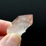 Strawberry Pink Lemurian Seed Quartz Crystal