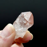 Strawberry Pink Lemurian Seed Quartz Crystal