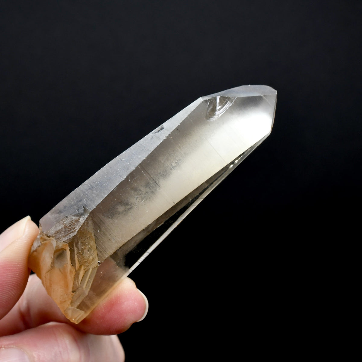 Pink Shadow Lemurian Seed Quartz Crystal Laser Starbrary, Smoky Scarlet Temple Lemurian Crystals, Brazil