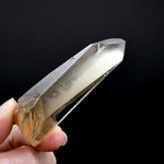 Pink Shadow Lemurian Seed Quartz Crystal Laser Starbrary, Smoky Scarlet Temple Lemurian Crystals, Brazil