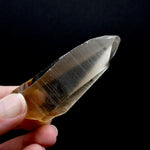 Pink Shadow Lemurian Seed Quartz Crystal Laser Starbrary, Smoky Scarlet Temple Lemurian Crystals, Brazil