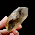 Pink Shadow Lemurian Seed Quartz Crystal Starbrary, Smoky Scarlet Temple Lemurian Crystals, Brazil