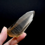 Pink Shadow Lemurian Seed Quartz Crystal Laser Starbrary, Smoky Scarlet Temple Lemurian Crystals, Brazil