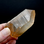 Isis Face Pink Shadow Lemurian Seed Quartz Crystal, Smoky Scarlet Temple Lemurian Crystals, Brazil