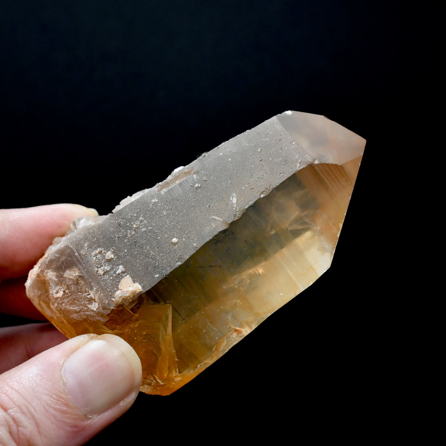Isis Face Pink Shadow Lemurian Seed Quartz Crystal, Smoky Scarlet Temple Lemurian Crystals, Brazil