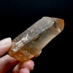 Isis Face Pink Shadow Lemurian Seed Quartz Crystal, Smoky Scarlet Temple Lemurian Crystals, Brazil
