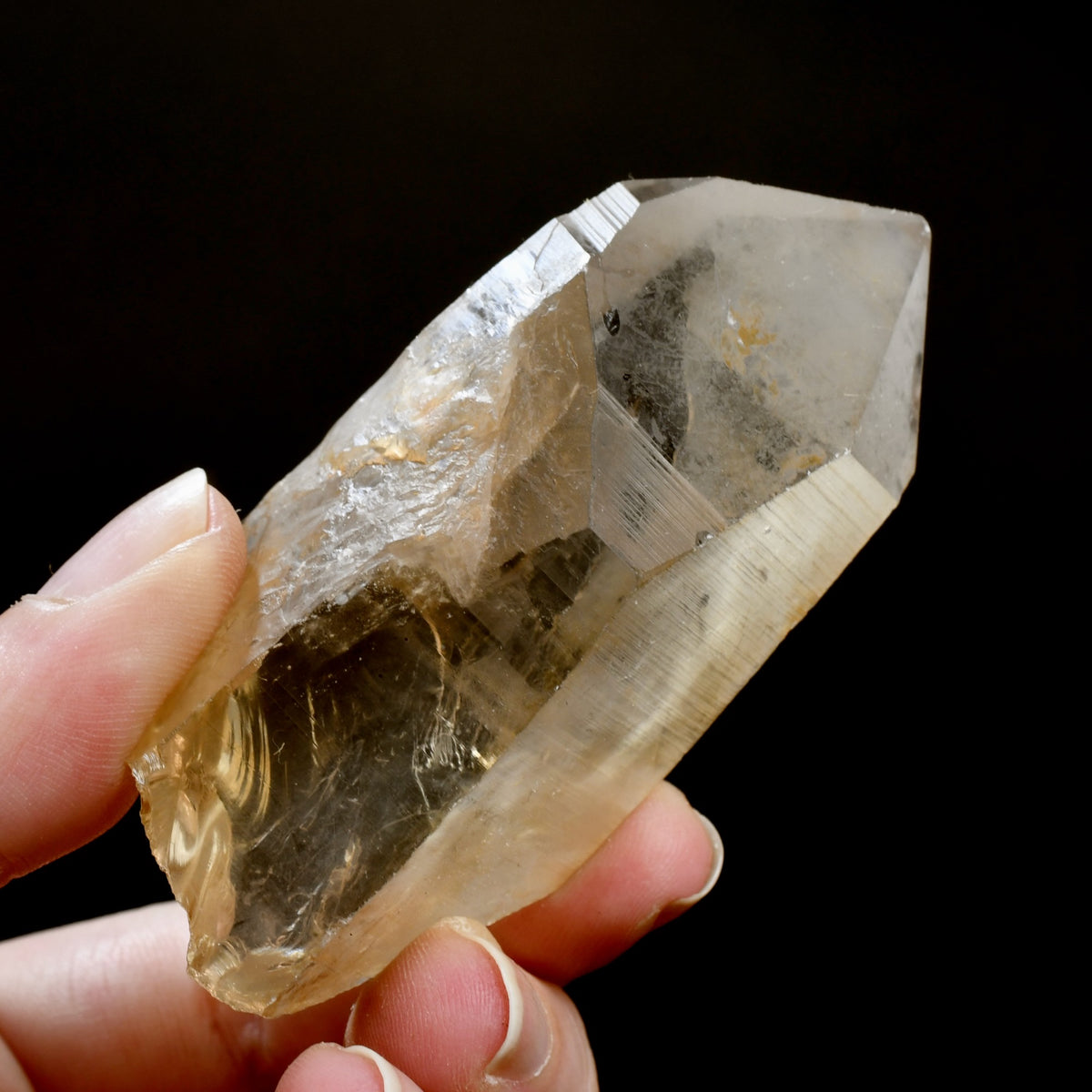 Pink Shadow Lemurian Seed Quartz Crystal Starbrary, Smoky Scarlet Temple Lemurian Crystals, Brazil