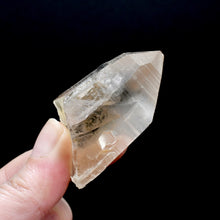 Load image into Gallery viewer, Record Keeper Inner Child Pink Shadow Lemurian Seed Quartz Crystal, Smoky Scarlet Temple Lemurian Crystals, Brazil
