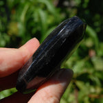 Gem Lepidolite Crystal Palm Stone