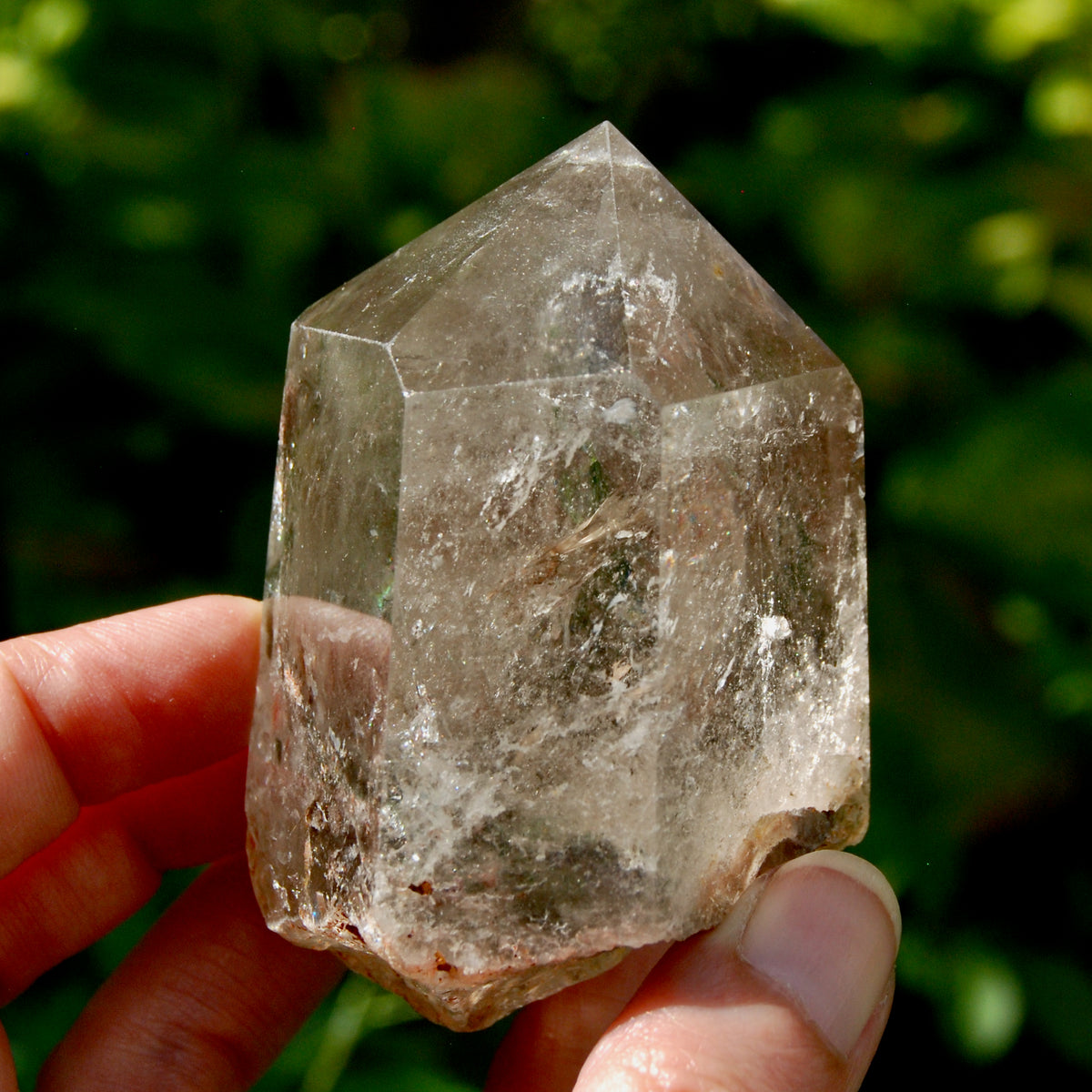 Lodolite Crystal Tower, 255g Shamanic Dreamstone, Scenic Garden Quartz