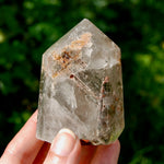 Lodolite Crystal Tower, 218g Shamanic Dreamstone, Scenic Garden Quartz