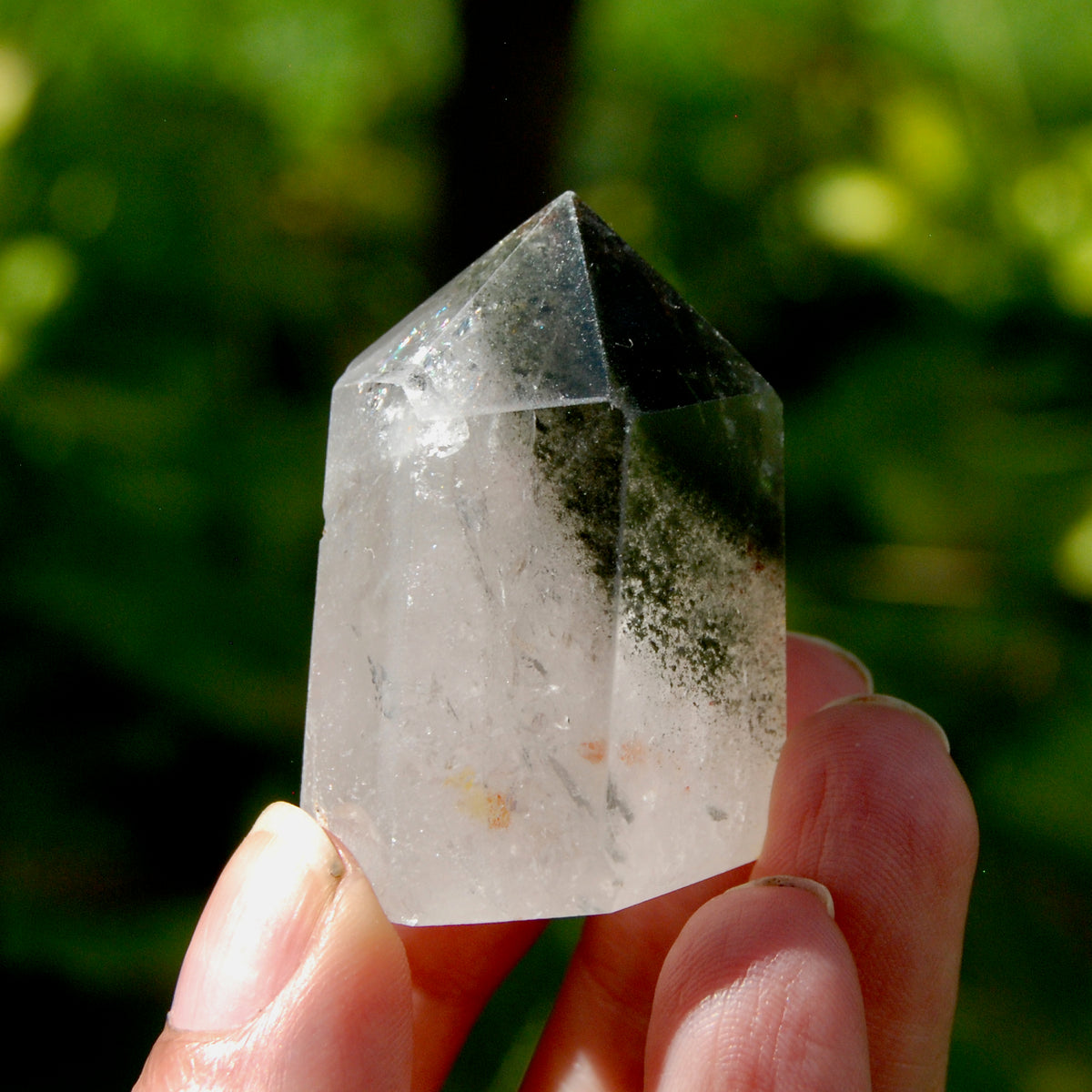 Lodolite Crystal Tower, 55g Shamanic Dreamstone, Scenic Garden Quartz