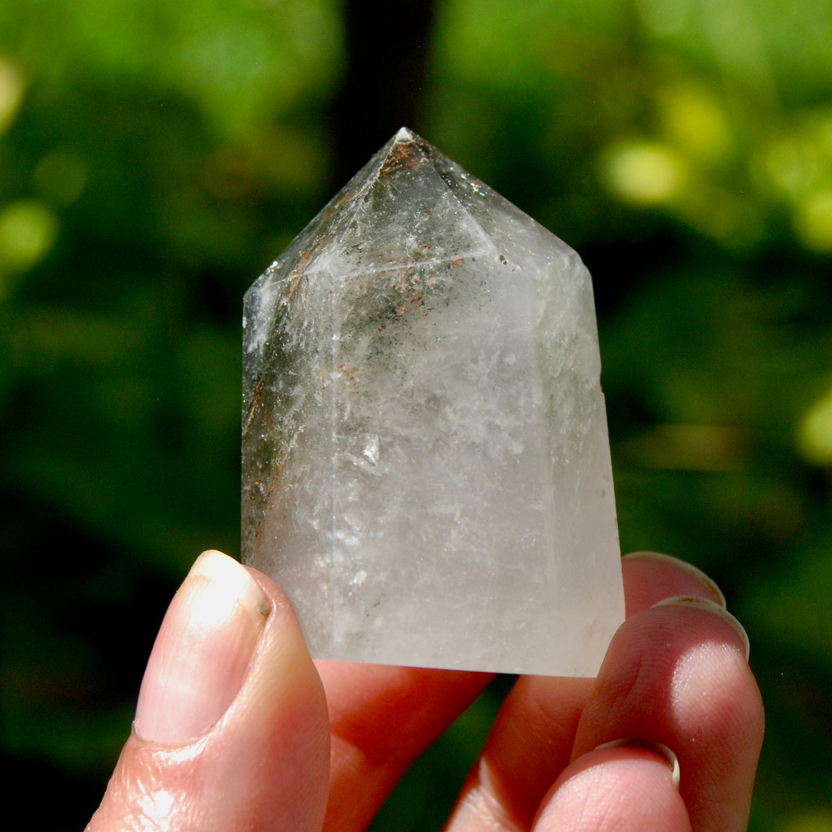 Lodolite Crystal Tower, 55g Shamanic Dreamstone, Scenic Garden Quartz