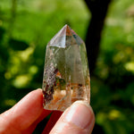 Gemmy Lodolite Crystal Tower, 47g Phantom Pyramid Shamanic Dreamstone, Scenic Garden Quartz