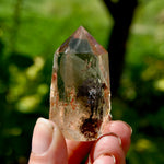Gemmy Lodolite Crystal Tower, 47g Phantom Pyramid Shamanic Dreamstone, Scenic Garden Quartz