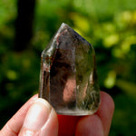 Gemmy Lodolite Crystal Tower, 43g Phantom Pyramid Shamanic Dreamstone, Scenic Garden Quartz