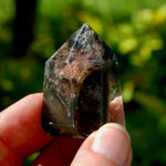 Gemmy Lodolite Crystal Tower, 43g Phantom Pyramid Shamanic Dreamstone, Scenic Garden Quartz