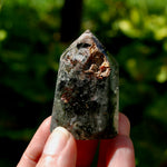 Gemmy Lodolite Crystal Tower, 67g Shamanic Dreamstone, Scenic Garden Quartz