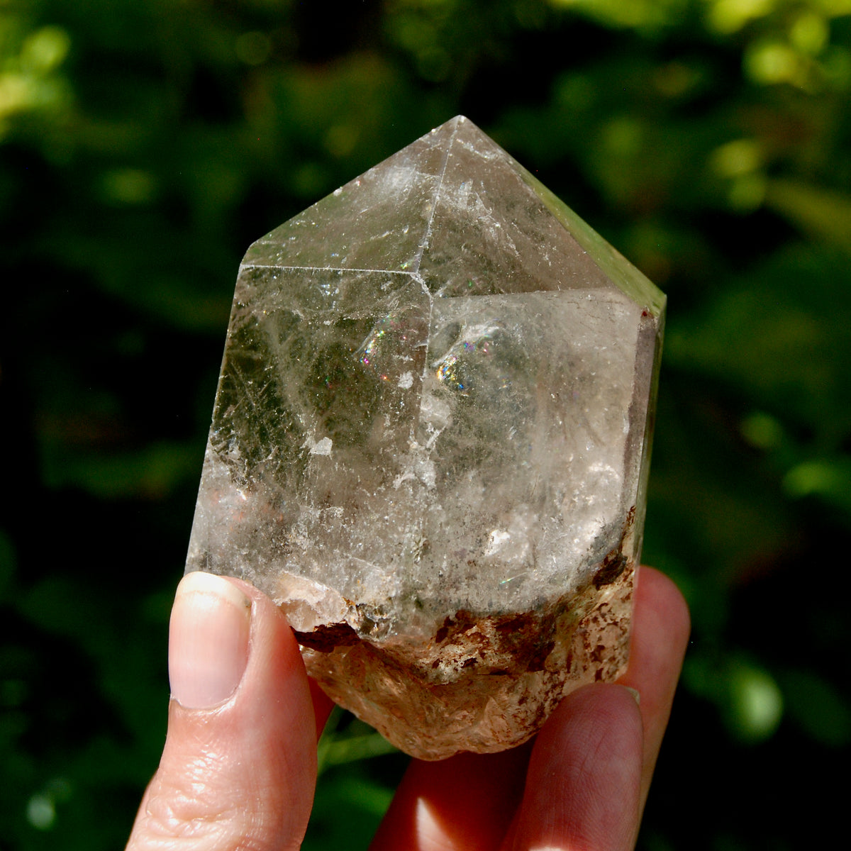 Lodolite Crystal Tower, 255g Shamanic Dreamstone, Scenic Garden Quartz