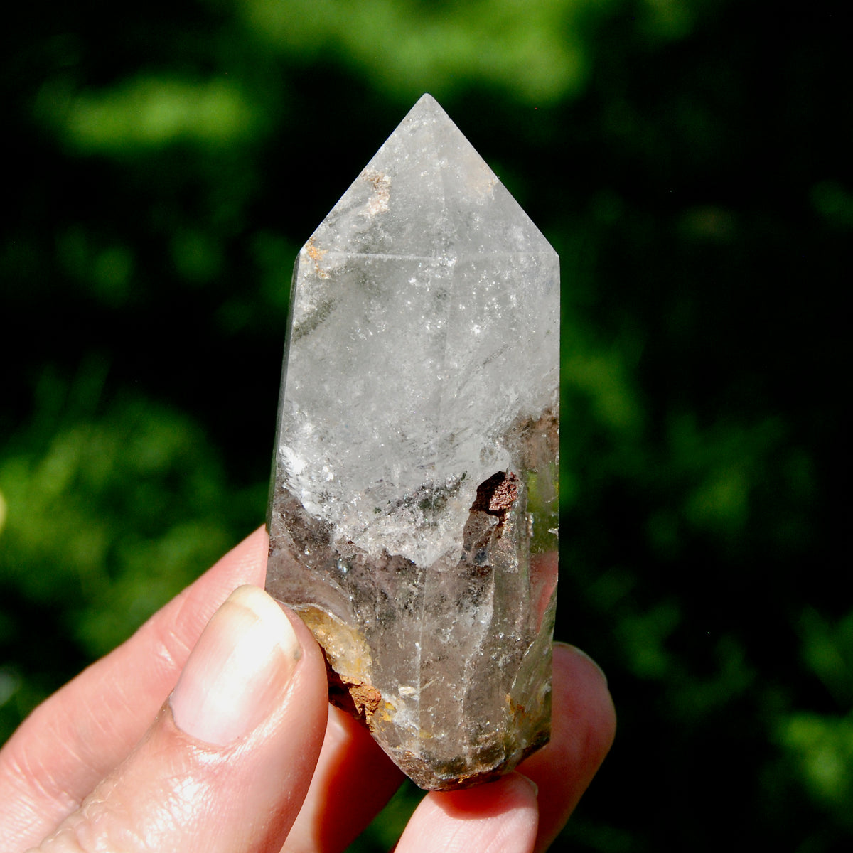 Lodolite Crystal Tower, 88g Shamanic Dreamstone, Scenic Garden Quartz, Brazil 