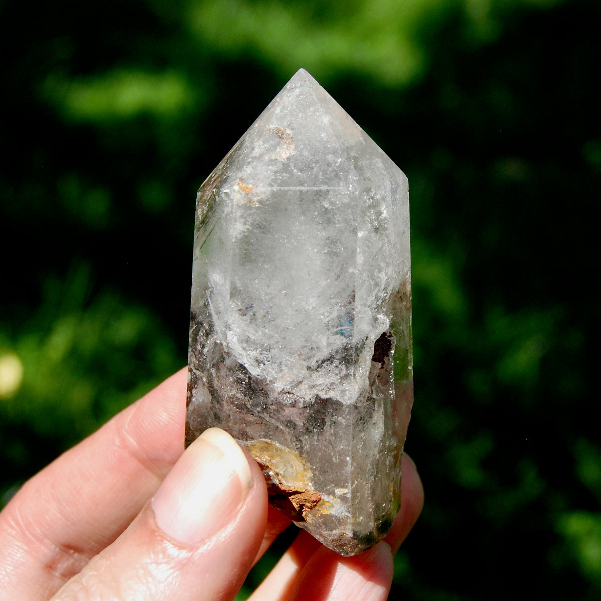 Lodolite Crystal Tower, 88g Shamanic Dreamstone, Scenic Garden Quartz, Brazil 