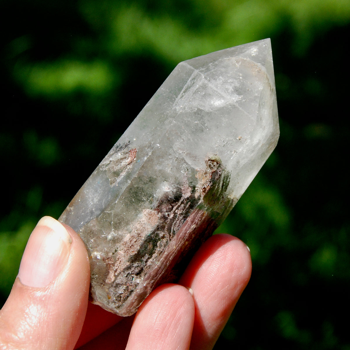 Lodolite Crystal Tower, 88g Shamanic Dreamstone, Scenic Garden Quartz, Brazil 