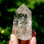 3in Lodolite Crystal Tower, 220g Shamanic Dreamstone, Scenic Garden Quartz, Brazil