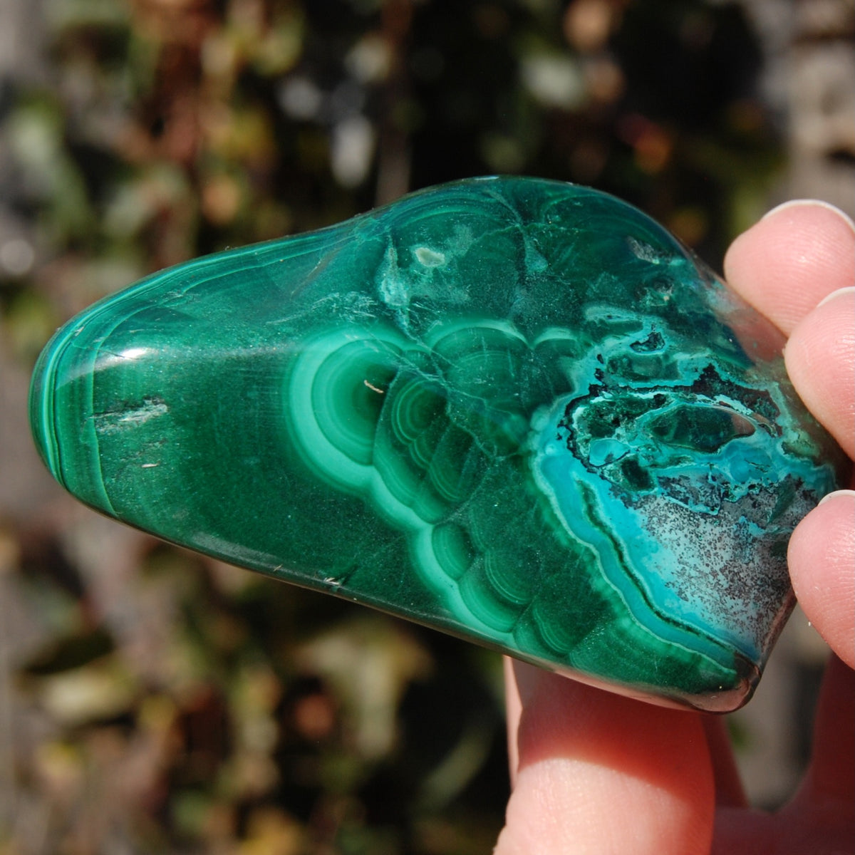 Malachite Chrysocolla Crystal