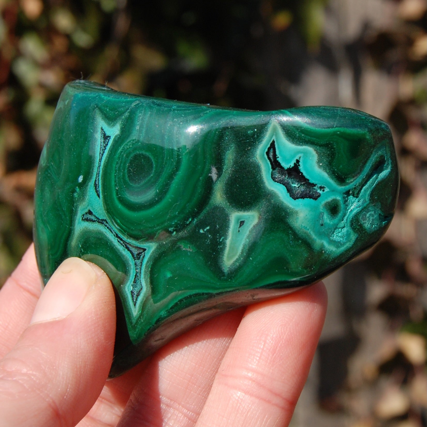 Malachite Chrysocolla Crystal