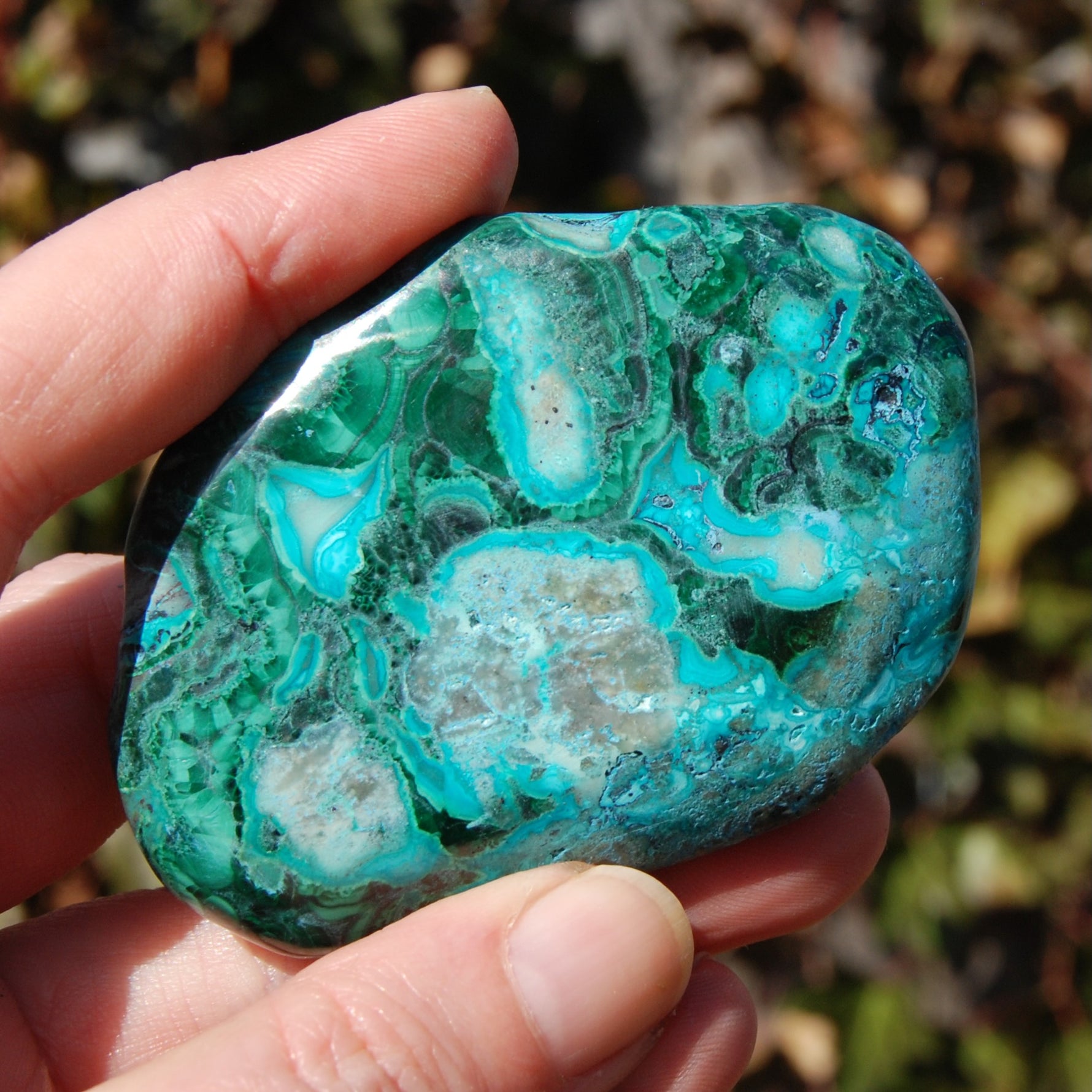 Malachite Chrysocolla Crystal