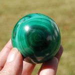 Malachite Crystal Sphere