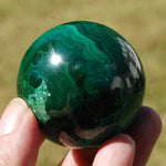 Malachite Crystal Sphere