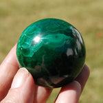 Malachite Crystal Sphere