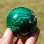 Malachite Crystal Sphere