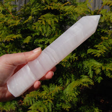 Load image into Gallery viewer, XL Pink Mangano Calcite Crystal Tower

