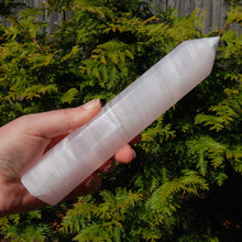 Load image into Gallery viewer, XL Pink Mangano Calcite Crystal Tower

