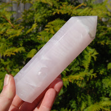 Load image into Gallery viewer, Pink Mangano Calcite Crystal Tower
