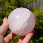 Mangano Calcite Crystal Sphere