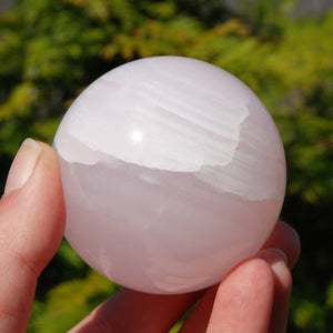 Mangano Calcite Crystal Sphere