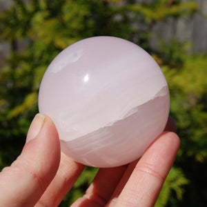 Mangano Calcite Crystal Sphere