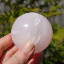 Load image into Gallery viewer, Pink Mangano Calcite Crystal Sphere

